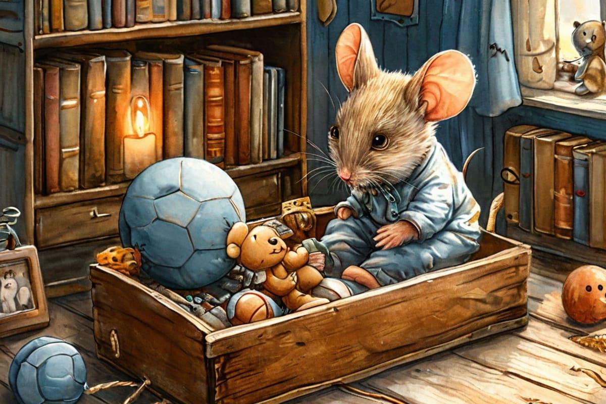 Прибирайка и бастующие игрушки — иллюстрация к сказке